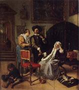 Jan Steen The Doctor-s vistit oil painting reproduction